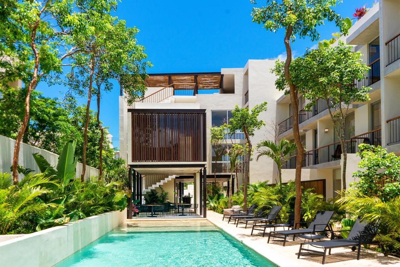 Private Pool And Roof Top For 3 In La Veleta Tulum Esterno foto
