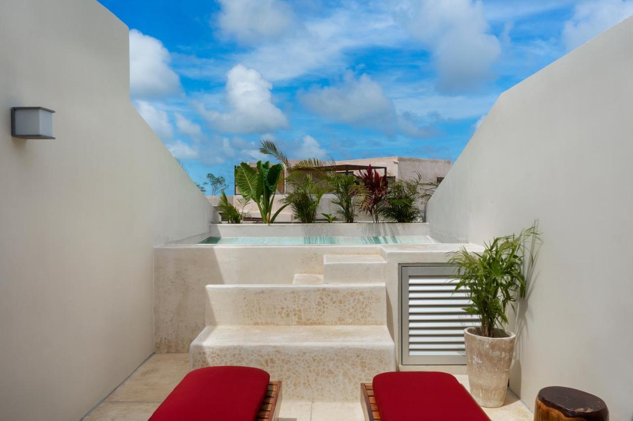 Private Pool And Roof Top For 3 In La Veleta Tulum Esterno foto