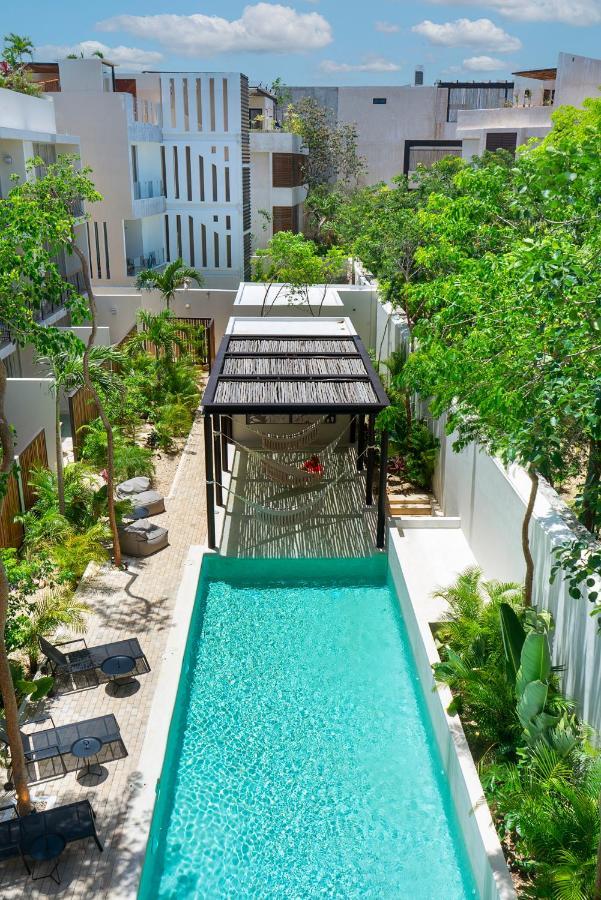 Private Pool And Roof Top For 3 In La Veleta Tulum Esterno foto
