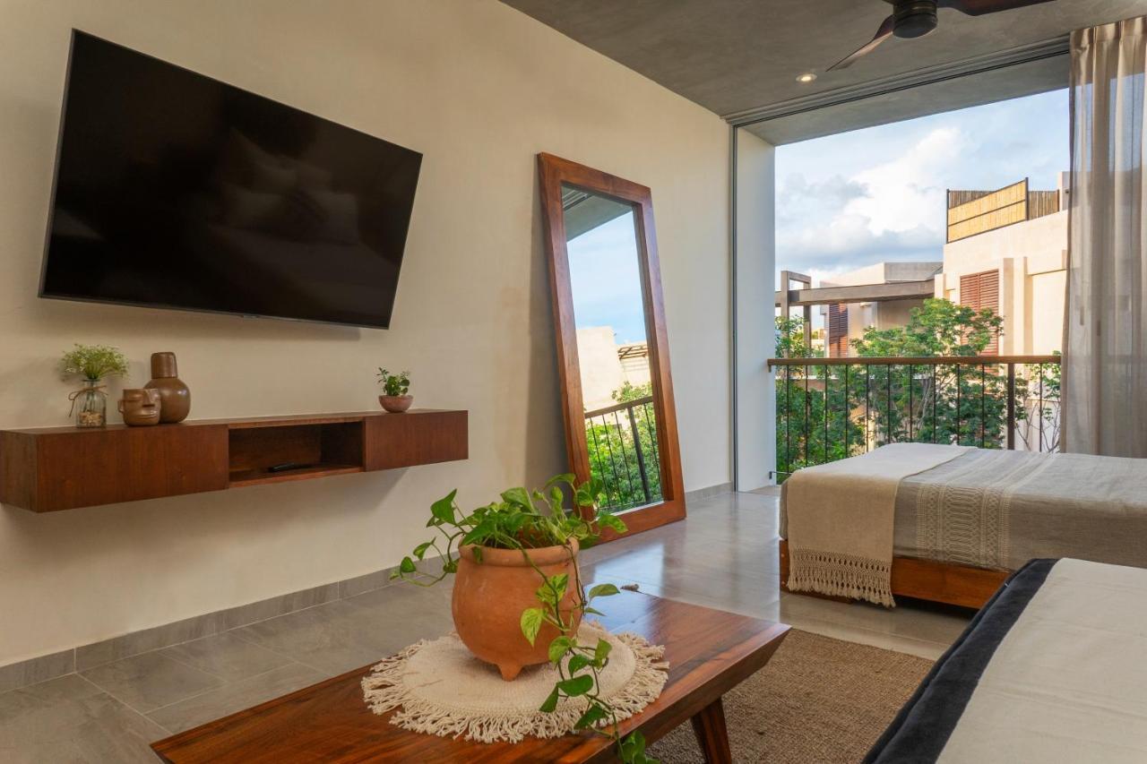 Private Pool And Roof Top For 3 In La Veleta Tulum Esterno foto