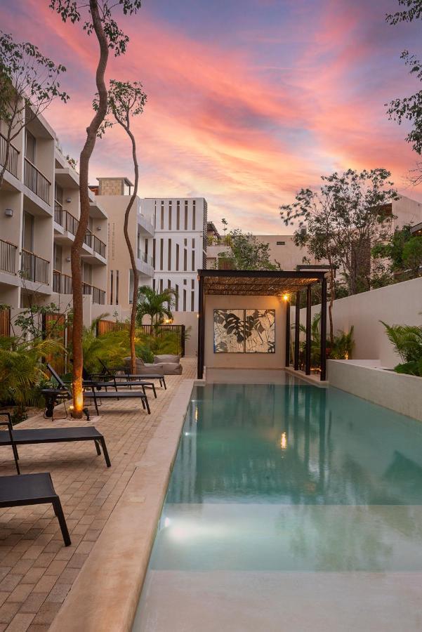 Private Pool And Roof Top For 3 In La Veleta Tulum Esterno foto